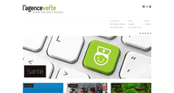 Desktop Screenshot of agenceverte.com